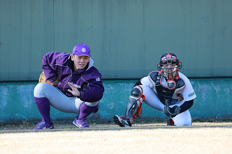 [Photo] Baseball lesson
