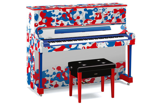 [Photo] Street piano whose design included the Expo 2025 mascot character MYAKU-MYAKU[