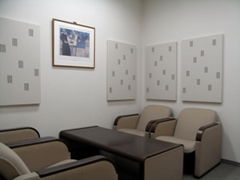 [Photo] Conference room built using acoustic conditioning panels