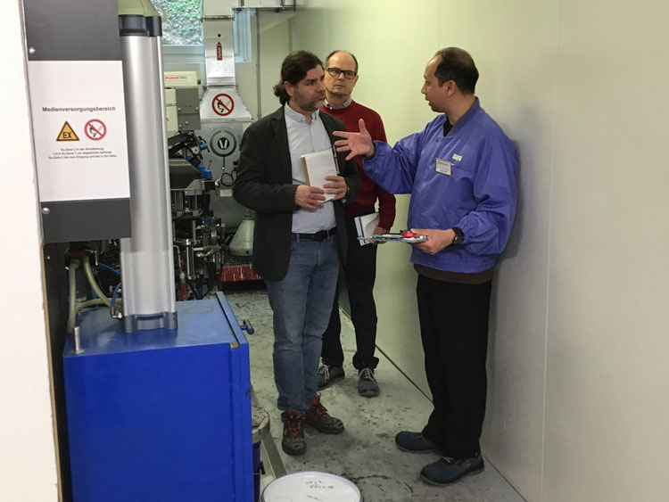 [Photo] Occupational health and safety activities at production sites