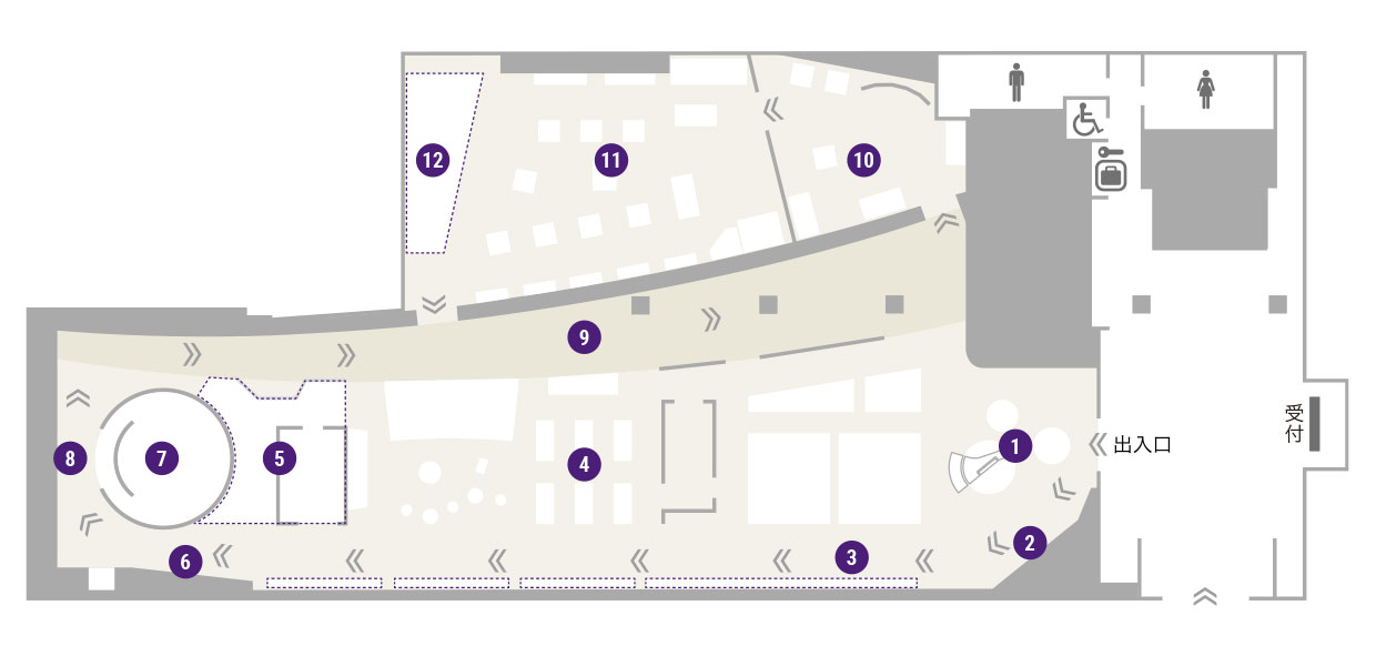 [ 画像 ] 展⽰エリアMAP