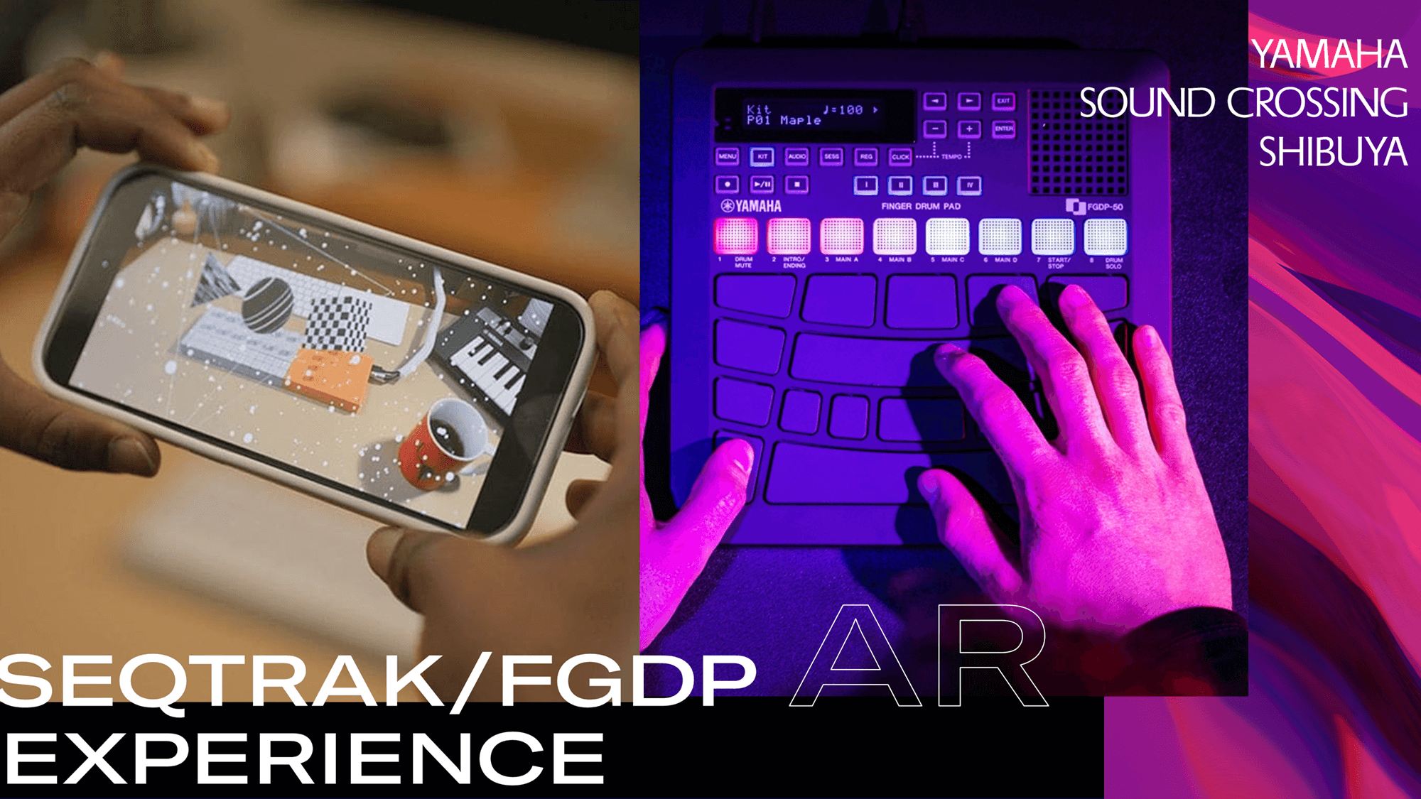 [画像] SEQTRAK / FingerDrumPads AR EXPERIENCE