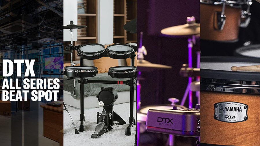 [画像] DTXを全シリーズ展示！思う存分叩いてください！Yamaha Electric Drum DTX ALL SERIES BEAT SPOT!
