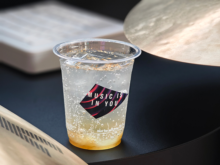 [画像] シンバルイメージモクテル「CRASH CYMBAL」 690円（税込）