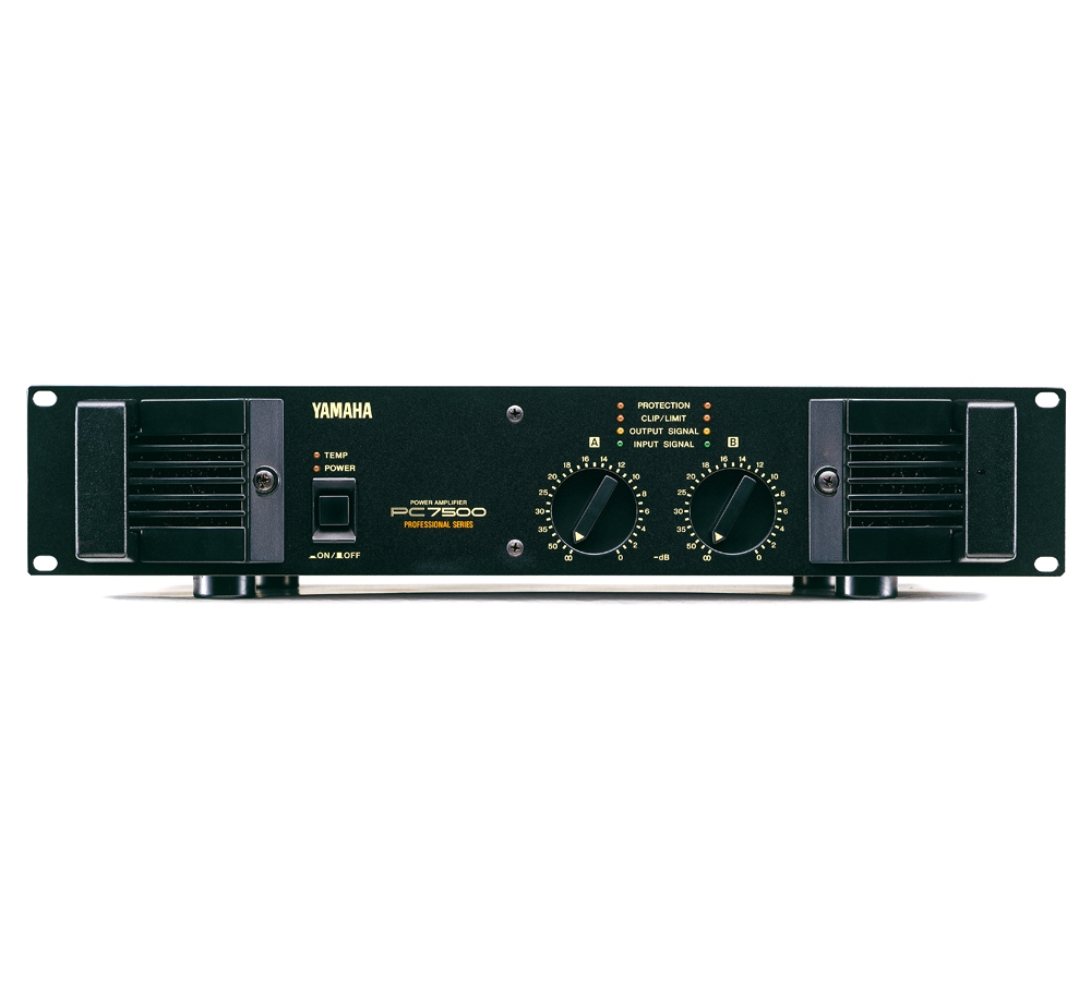 PC7500 - 業務用音響機器 - 展示コレクション - INNOVATION ROAD 
