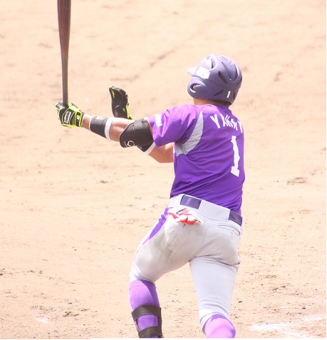 [ 画像 ] 本日2安打、タイムリー3塁打を放った矢幡選手