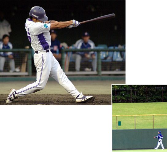 [ 画像 ] ２本塁打５打点と活躍した佐藤選手。