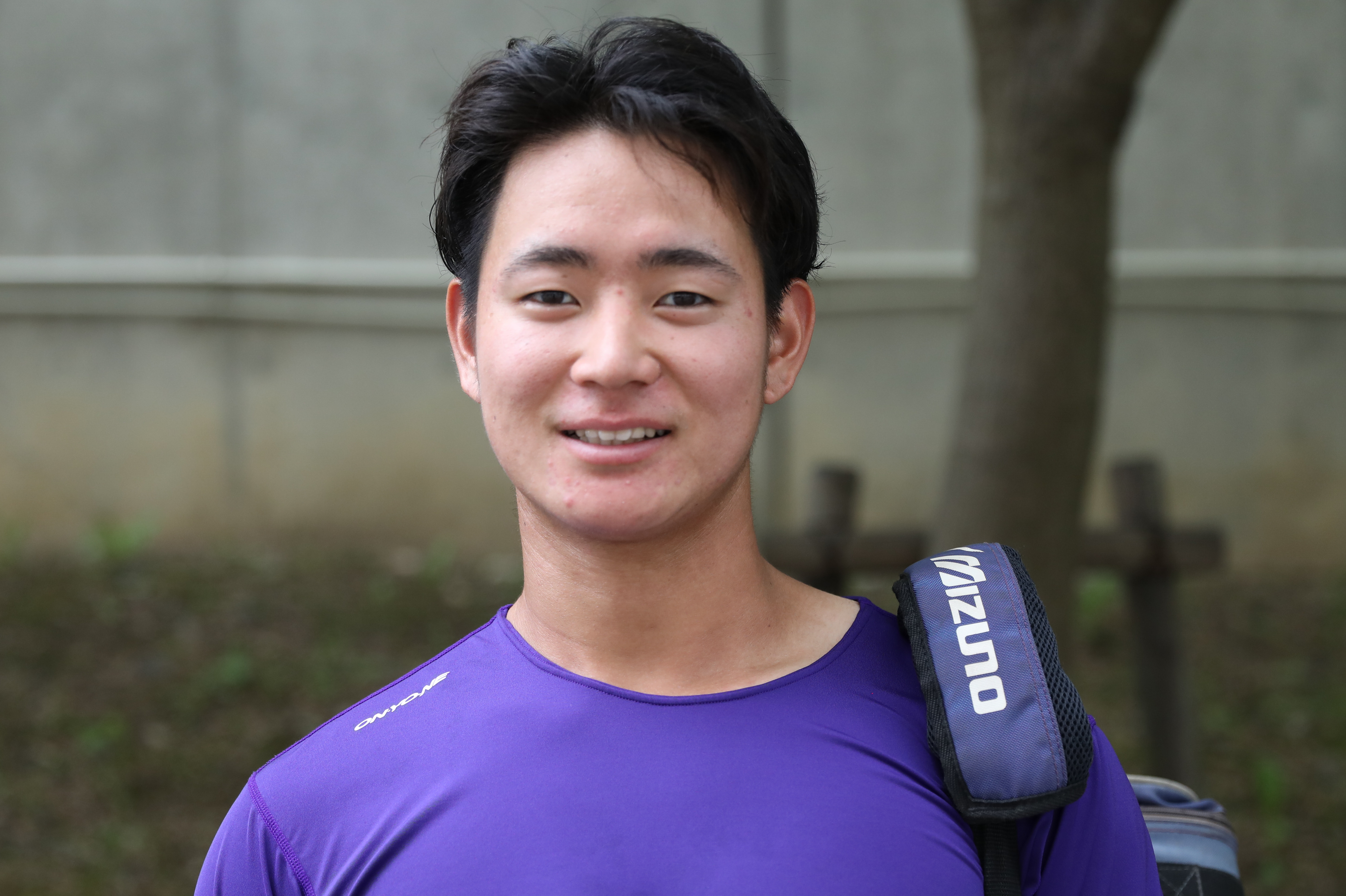 [ 画像 ] 9回にタイムリーヒットを放った相羽選手　「チャンスでヒットが出て、チームの勝利に貢献できて良かったです。 明日も大事な試合なので勝利に貢献できるように頑張ります。」