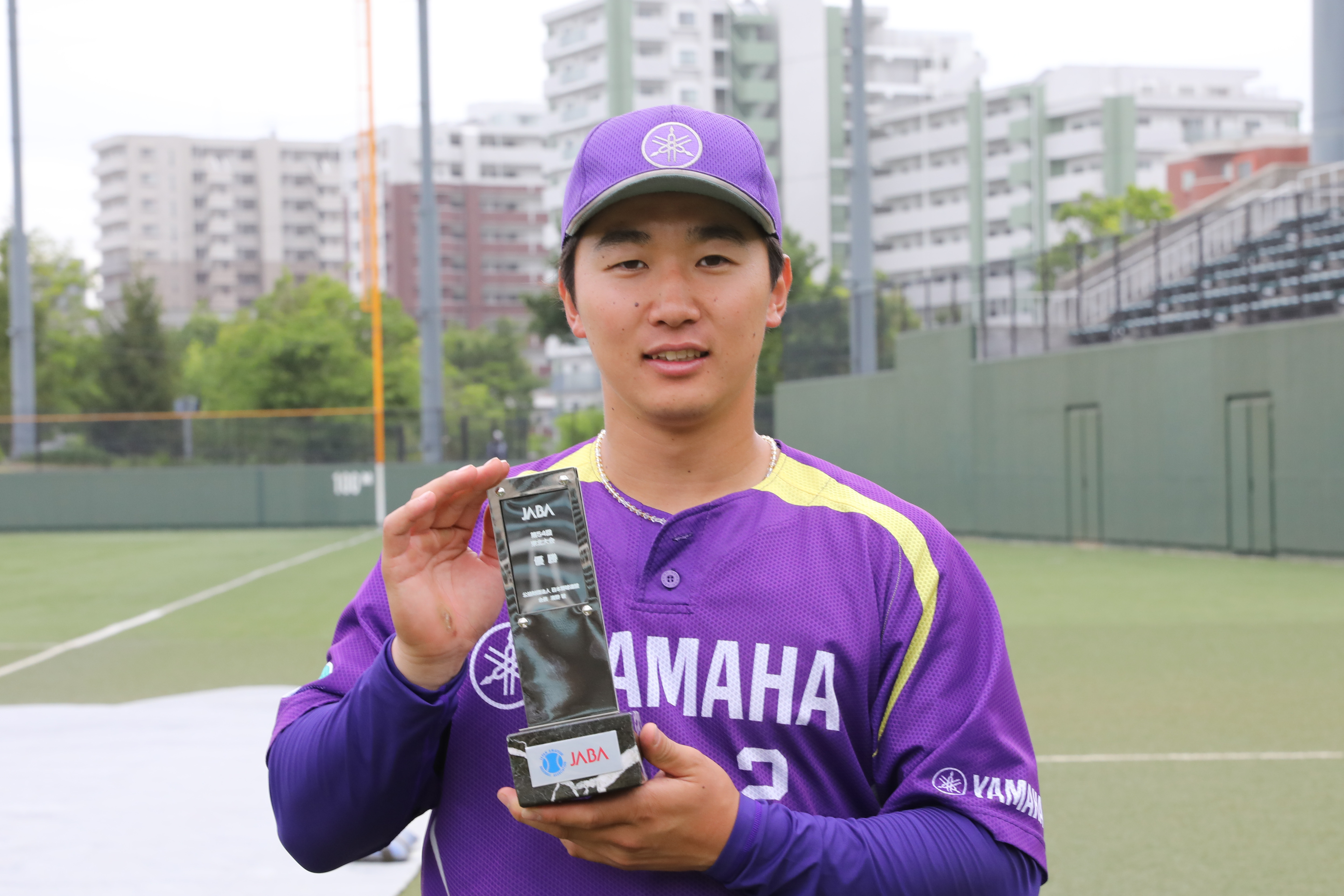 [ 画像 ] 2回に3ランホームランを放った宮崎選手「優勝できて良かったです。 都市対抗予選もこの勢いで頑張ります。」