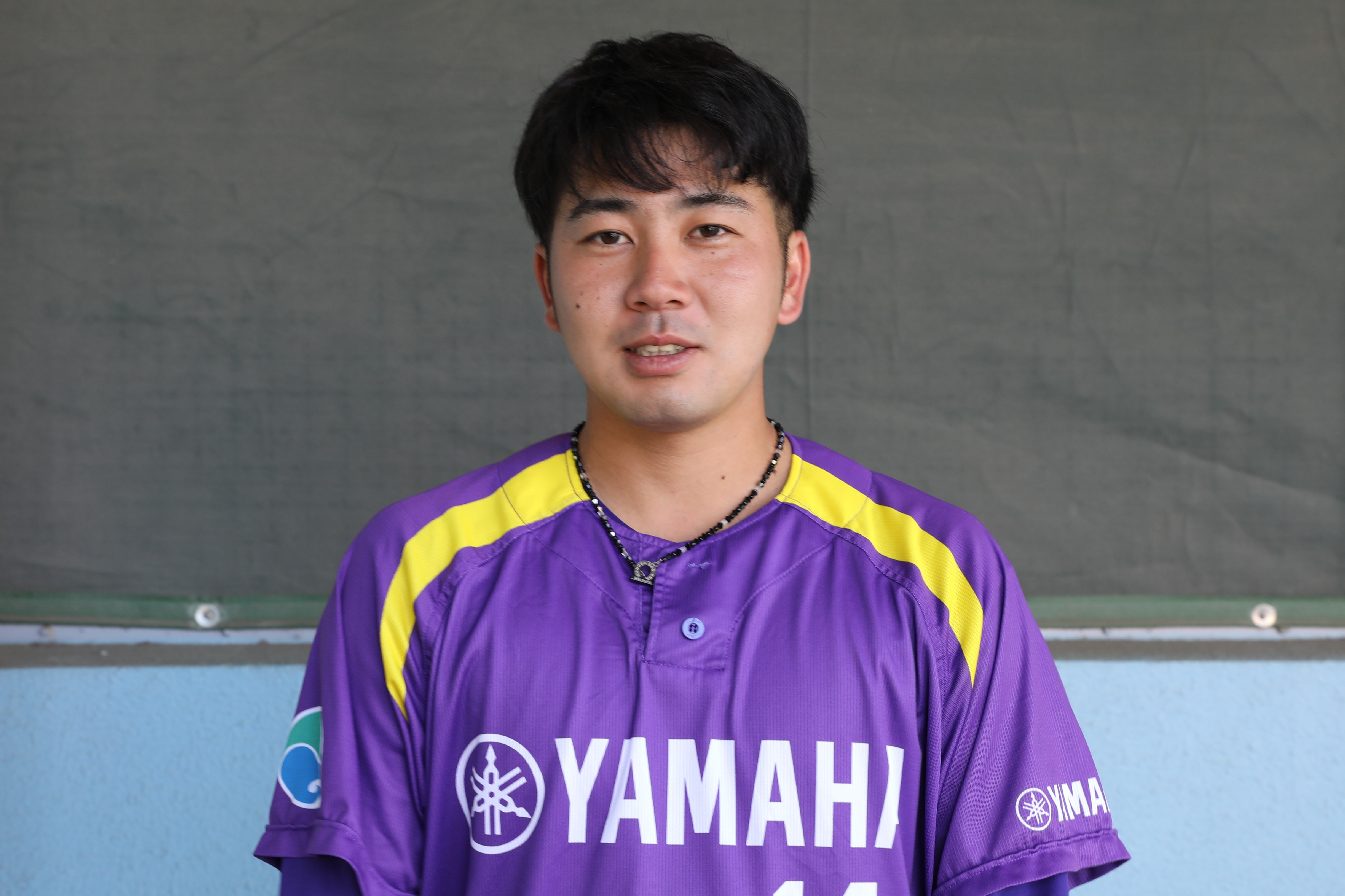 [ 画像 ] 先発して8回を2失点に抑えた佐藤廉投手「初戦の緊張感の中で自分らしい投球ができたと思います。 次の試合も勝てるようにしっかり準備します。 応援よろしくお願いします。」