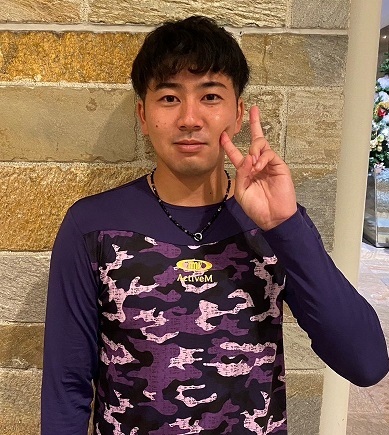 [ 画像 ] 佐藤簾投手：本日は記念すべき二大大会初白星をあげることができました。これからもどんどん増やしていけるように頑張ります。 次戦も応援よろしくお願いします！