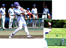 [ 画像 ] 2回表すかさず同点ツーランホームランを放った松尾選手