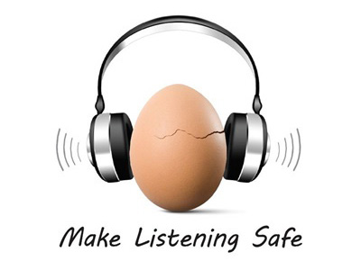 ［ ロゴ ］WHOの「Make Listening Safe」ロゴ（WHO公式HPより）