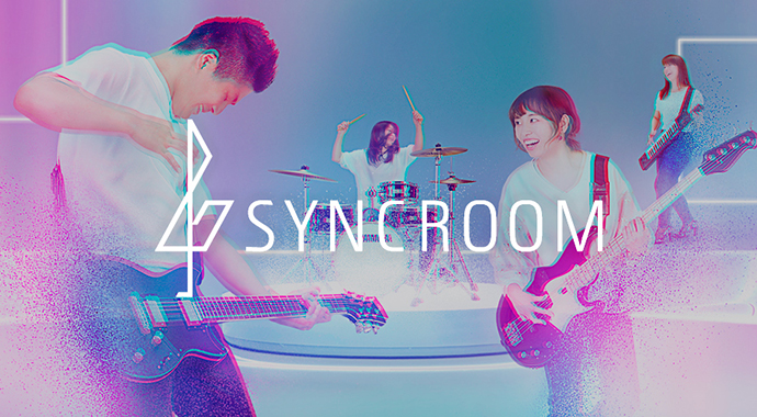 [ 画像 ] オンライン遠隔合奏サービス『SYNCROOM』