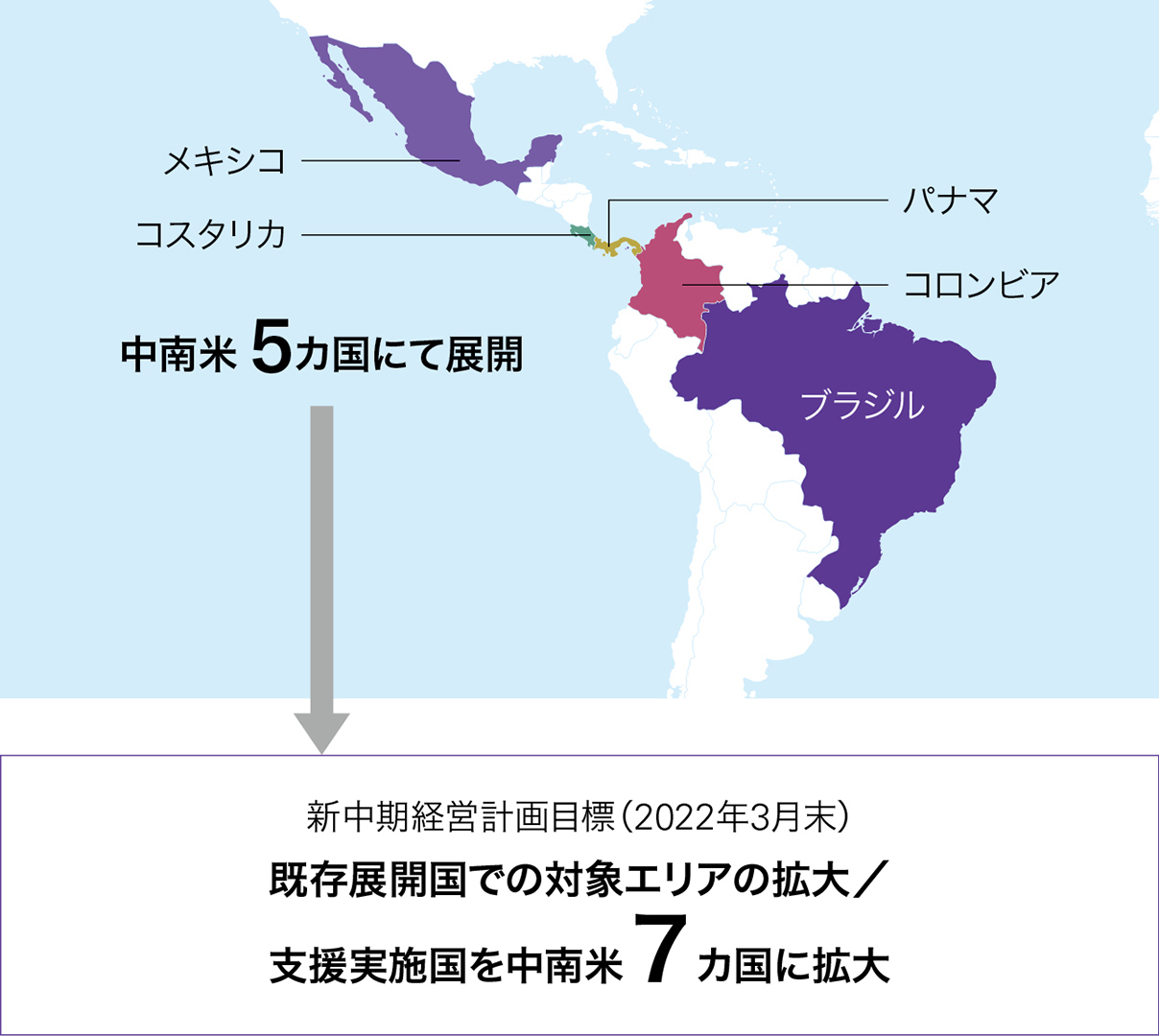 [ 画像 ] 支援を実施している国（2019年3月末）