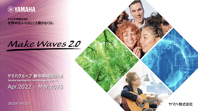 前中期経営計画「Make Waves 2.0」