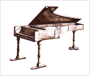 クリストフォリのピアノフォルテ