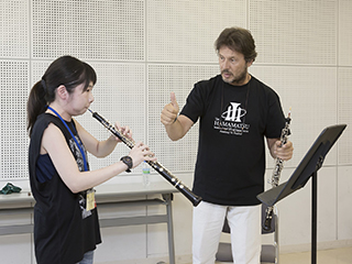 [ 画像 ] 第22回浜松国際管楽器アカデミー ルカ・ヴィニャーリ氏によるレッスン