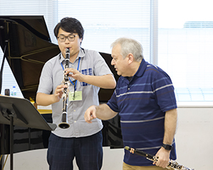 [ 画像 ] 第23回浜松国際管楽器アカデミー マイケル・コリンズ氏によるレッスン