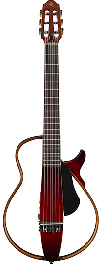 [ 画像 ] ヤマハ　サイレントギター『SLG200シリーズ』 ナイロン弦仕様の『SLG200N CRB』