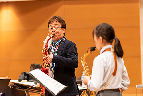 [ 画像 ] 第28回浜松国際管楽器アカデミー＆フェスティヴァル　レッスン風景（中高生コース）