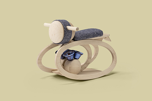 [ 画像 ] 木馬型楽器「Rock me on」