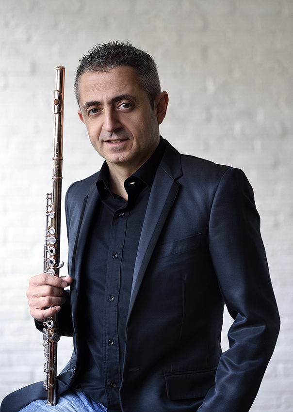 [ 画像 ] ミシェル・モラゲス（フルート、フランス国立管弦楽団第二ソリスト）