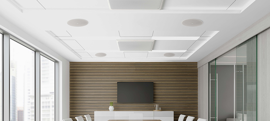 [ 画像 ] 遠隔会議用ワンストップサウンドソリューション　『ADECIAシーリングソリューション』