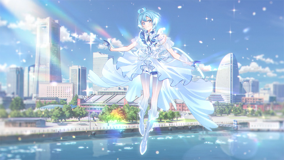 [ 画像 ] 地域に住む人々と街の連帯感を高める横濱ご当地AIアイドル『湊くるみ』