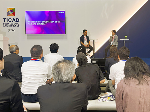 [ 画像 ] TICAD Business Expo & Conferenceでの発表