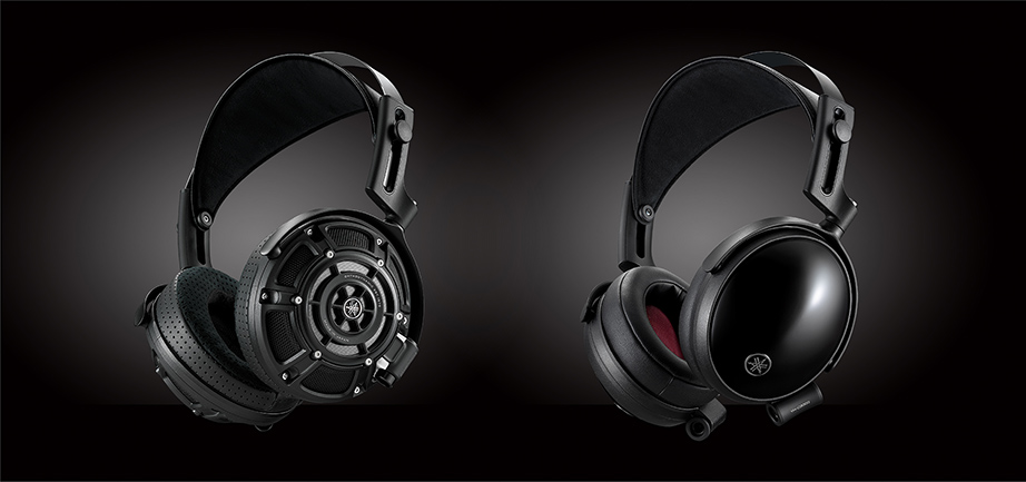 [ 画像 ] （左）ヤマハ ヘッドホン『YH-4000』、（右）ヤマハ ヘッドホン『YH-C3000』