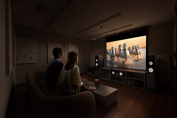 [ 画像 ] 自宅で自由に楽しめるホームシアター