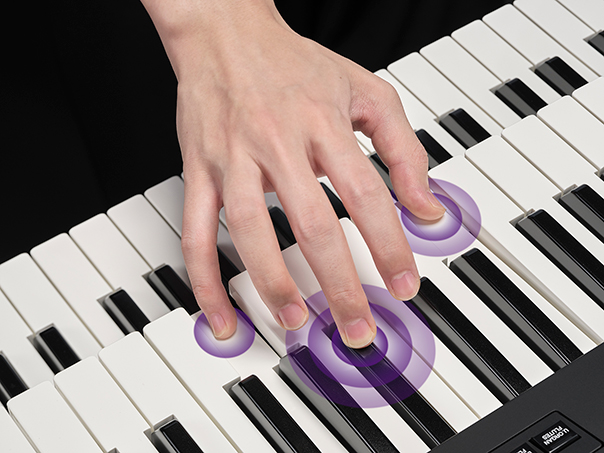 [ 画像 ] ポリアフタータッチを採用したFSX-i鍵盤