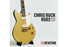 [ 画像 ] 好評の「REVSTARシリーズ」に<br>
世界的ギタリスト、クリス・バック氏と共同開発したシグネチャーモデルが登場<br>
ヤマハ エレキギター『RS02CB』