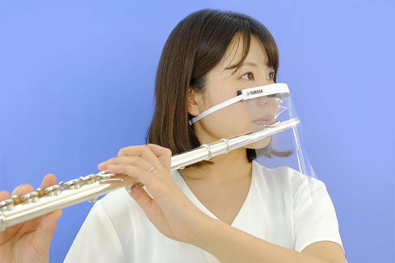 [ 画像 ] フルート・リコーダー用飛沫防止アイテム