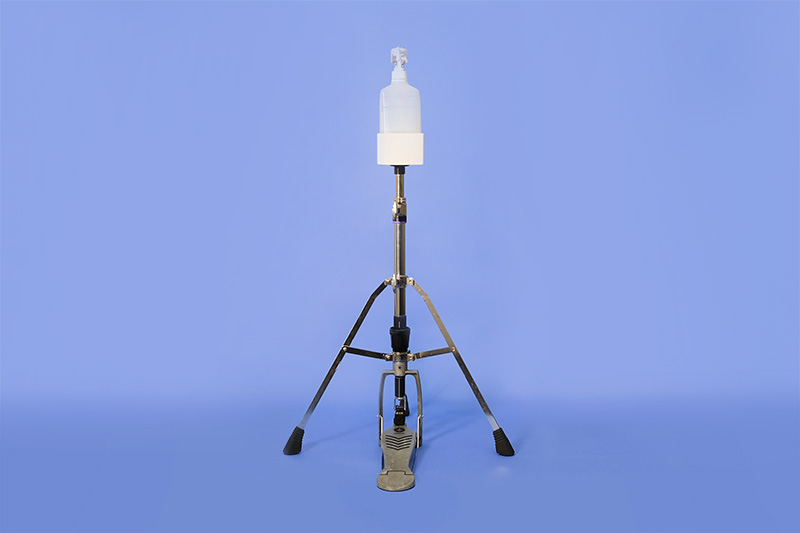 [ 画像 ] ハイハット消毒液スタンド