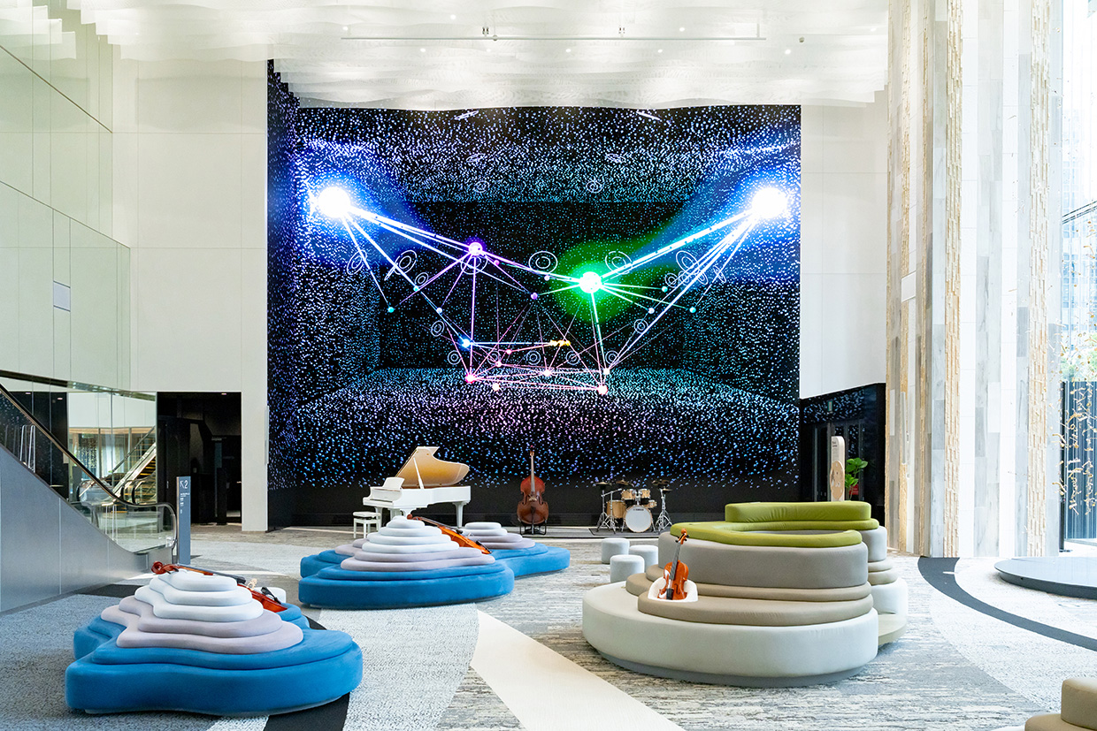 [メインビジュアル] 「Music Canvas Show」の新作『Cultivated Forms』