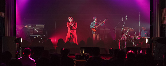 [ サムネイル ] 人気バンドWONKのライブを、臨場感をそのままに世界初の技術で遠隔会場に配信