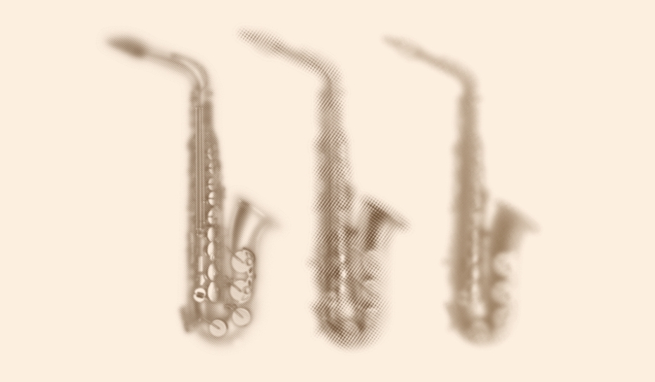 [写真] 試作段階の梱包デザインの変遷。度重なる試行錯誤を経て、「ぼんやり見えるたたずまい」というデザインの印刷が実現した