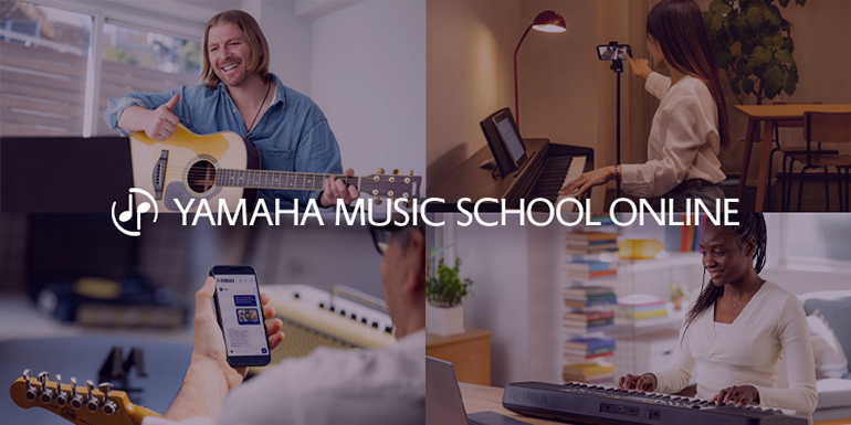 [写真] YAMAHA MUSIC SCHOOL ONLINEのバナー
