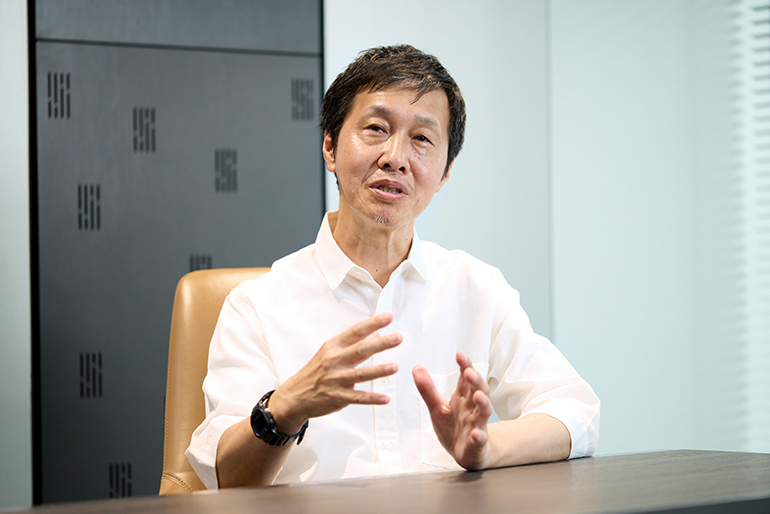 [写真] 教材の開発や講師の育成を担当したヤマハ音楽振興会 事業開発本部 大友茂