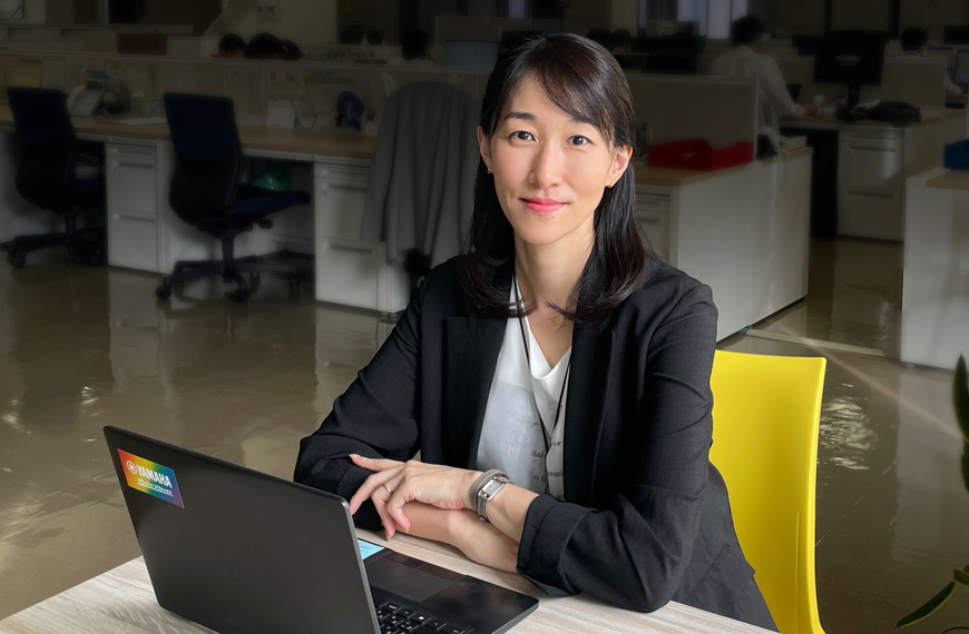 [写真] 太田綾子さん（ヤマハ株式会社）