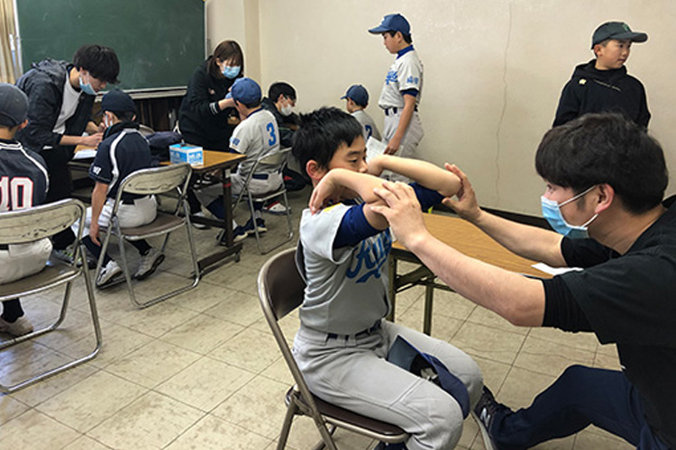 [写真] 野球検診