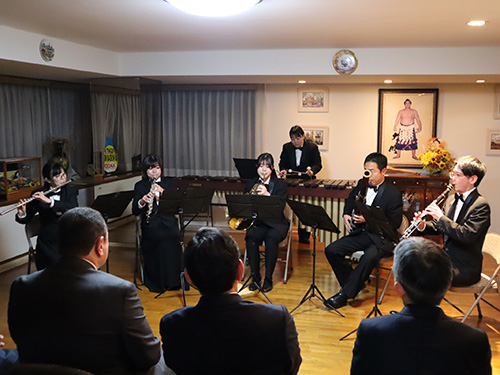 ウクライナ楽器寄贈式 1