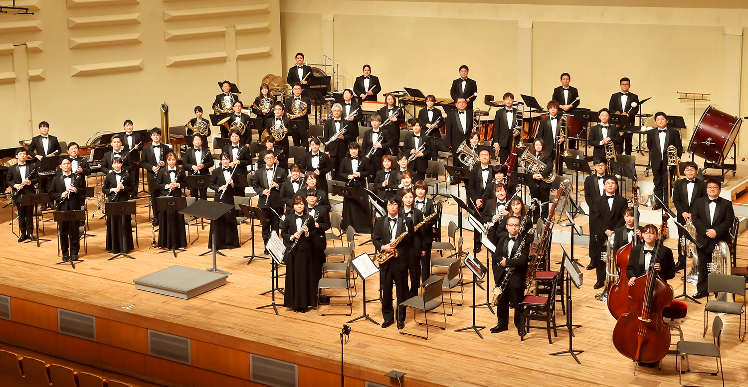 ヤマハ吹奏楽団創立50周年記念特別演奏会の様子