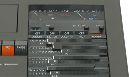 Cassette deck recorder : TC-800GL