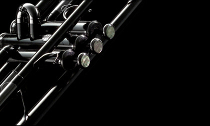 Black YAMAHA_trumpet (proto-type)