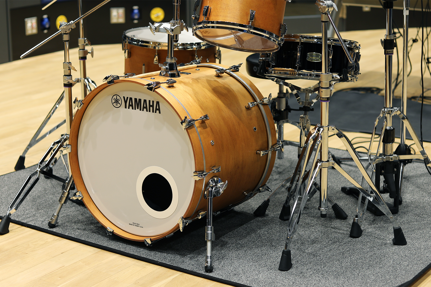 声でバスドラムを操るVXD - 研究開発 - ヤマハ株式会社