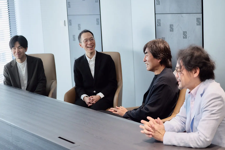 画像: 河森正治氏、山本晃氏、ヤマハ歌声合成開発者が対談