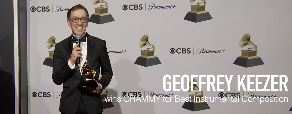 Geoffry Keezer Wins GRAMMY for Best Instrumental Composition